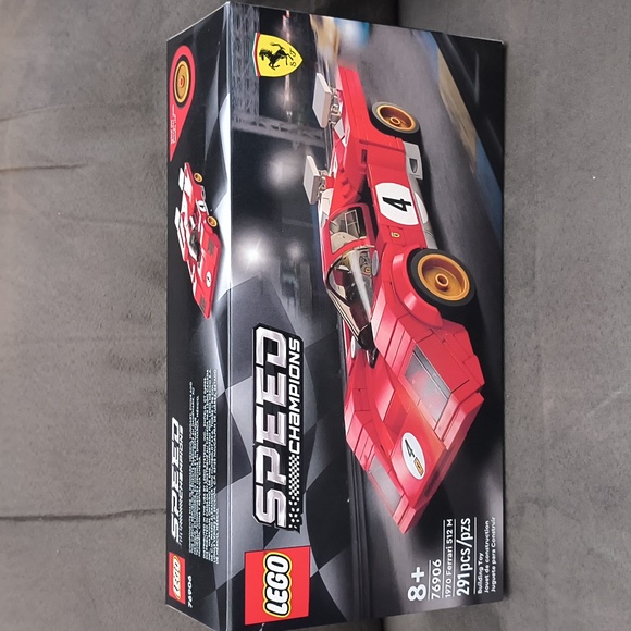 Lego Speed Champions 1970 Ferrari 512 M Free Shipping - Picture 1 of 4